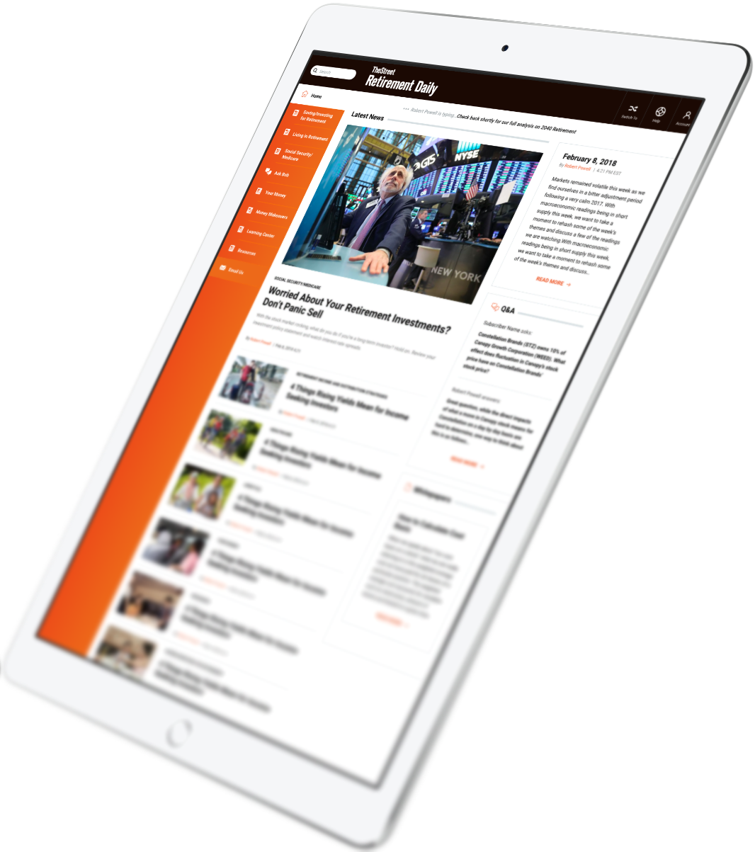 Submit Your Most Pressing Retirement Questions Through - Gadget (1066x1203), Png Download