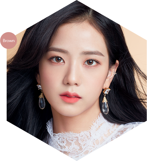 Ygd For Blackpink - Blackpink Jisoo Contact Lens (575x632), Png Download