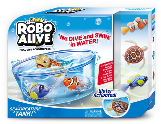 Zuru Robo Alive Fish (660x500), Png Download