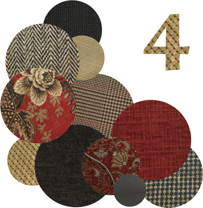 Black Gold & Red Christmas Stockings (864x864), Png Download