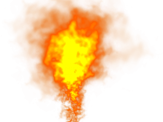 Fire Png Transparent Images - Fireblast Png (640x480), Png Download