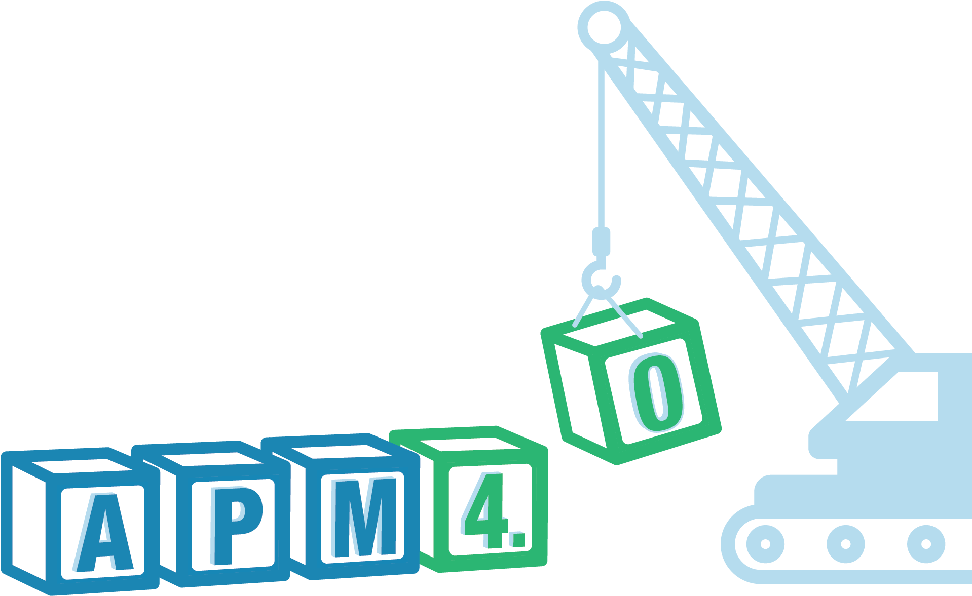 Apm4 Buildingblocks-1 - Crane (1962x1239), Png Download