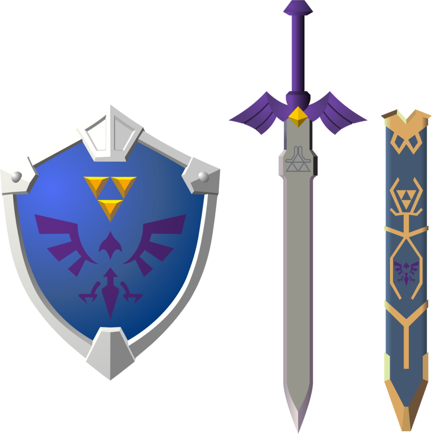 Posted Image - Zelda Breath Of The Wild Shield (892x896), Png Download