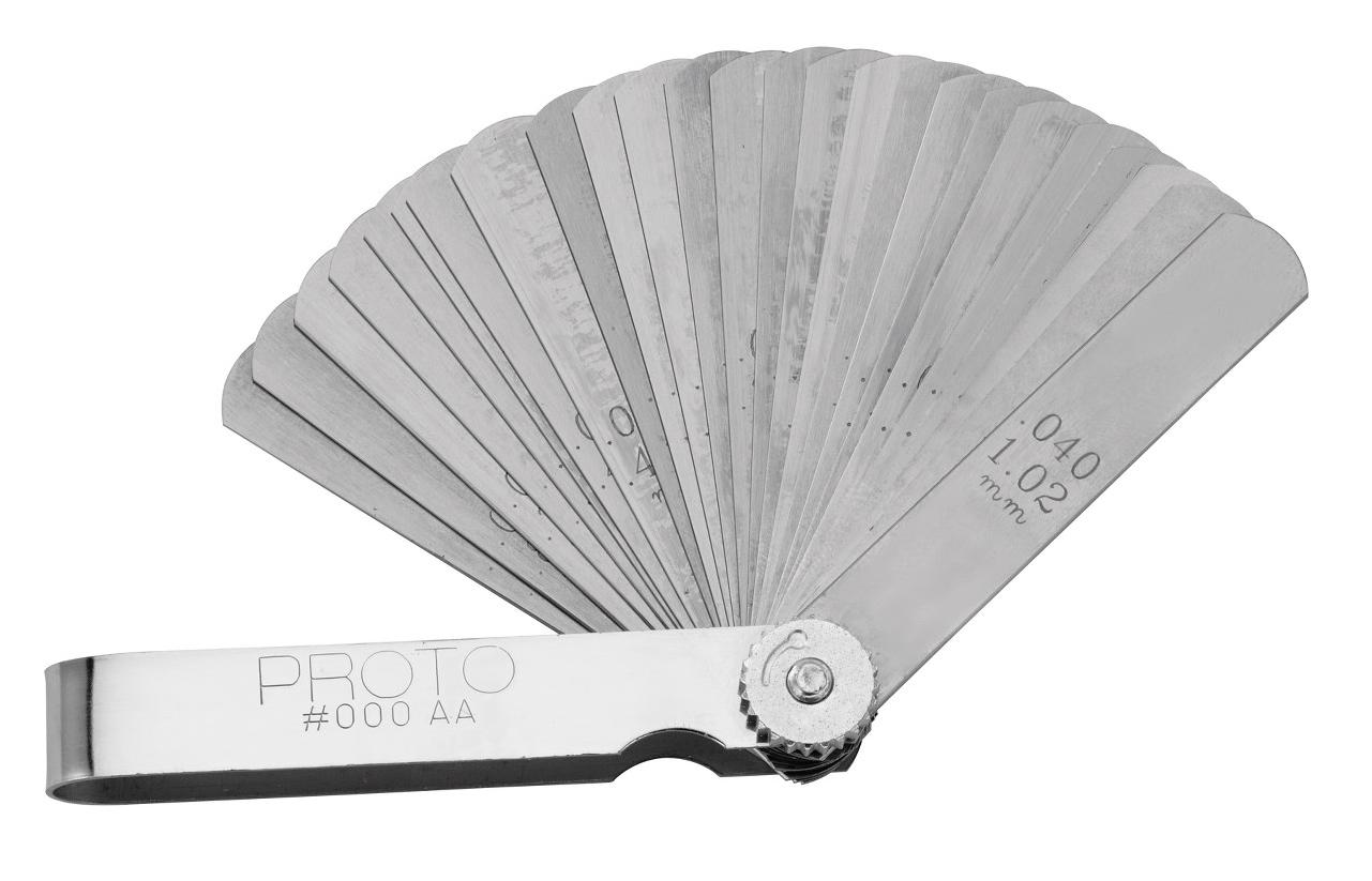 Proto 25 Blade Master Short Feeler Gauge Set - Stanley Feeler Gauge Proto (1280x1280), Png Download