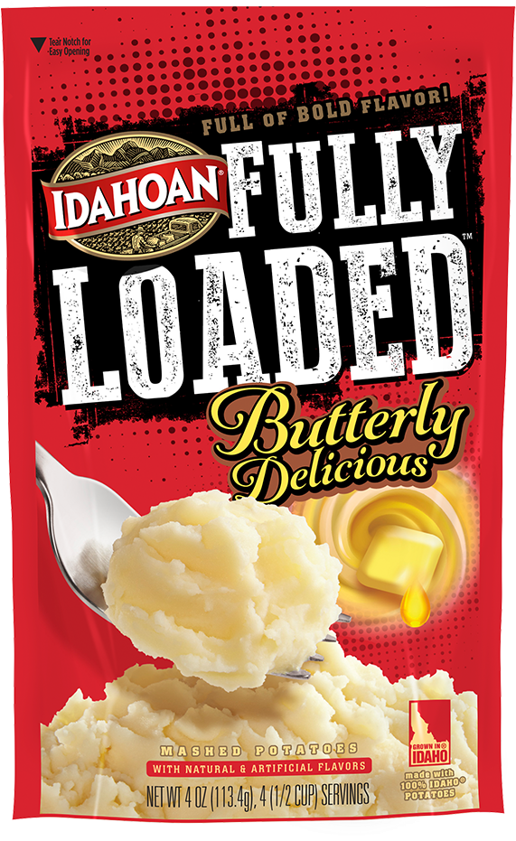 Fl Pouch Bd - Idahoan Butterly Delicious (751x1013), Png Download