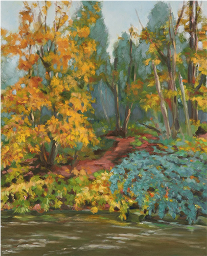 Slideshow Landscapes Pnw Fall Colors1 - Visual Arts (740x500), Png Download