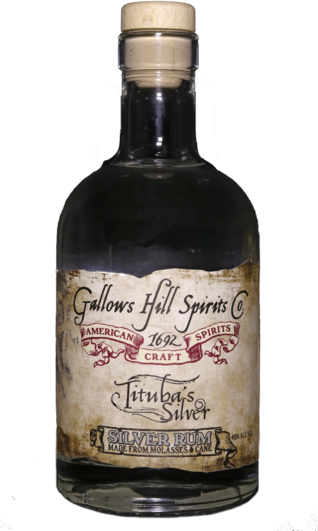 Tituba's Silver - Glass Bottle (450x800), Png Download