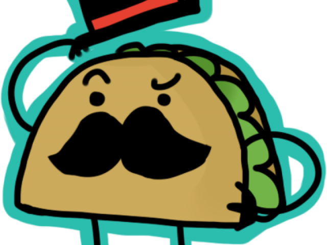 Taco Clipart Transparent Background - Fancy Taco (640x480), Png Download