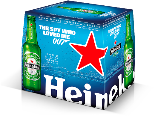 Heineken Launches 'spectre' Campaign, Featuring Daniel - Beer (558x558), Png Download