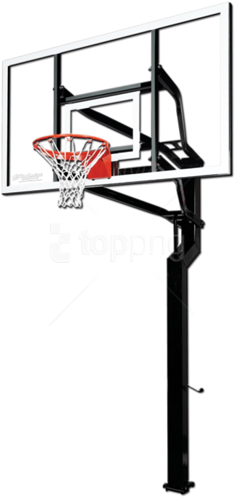 Free Png Basketball Net Png Png Image With Transparent - Transparent Basketball Goal Png (480x1044), Png Download