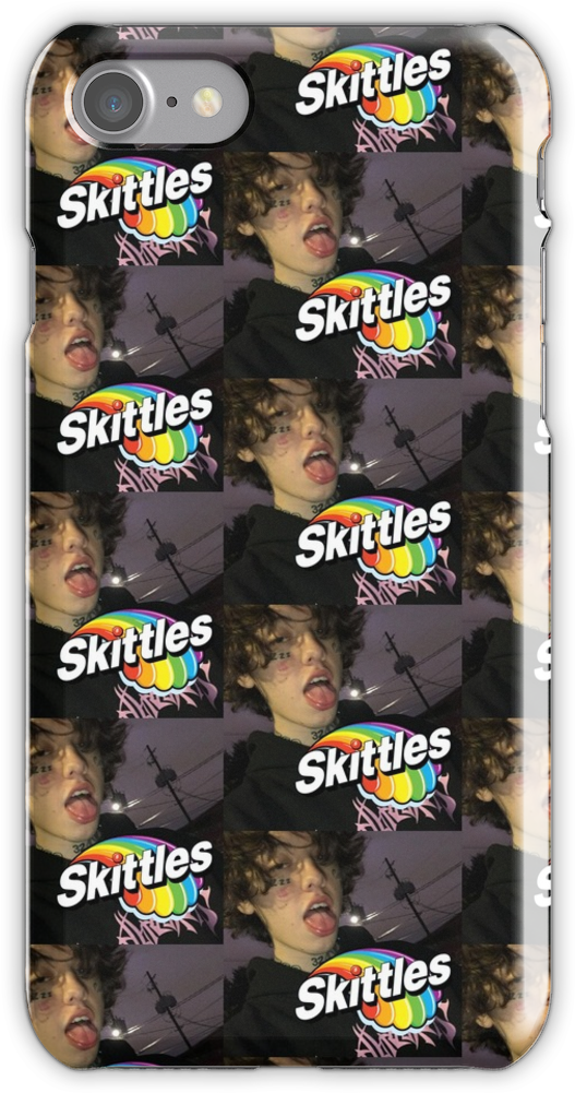 Lil Xan Loves Skittles Iphone 7 Snap Case - Skittles (750x1000), Png Download
