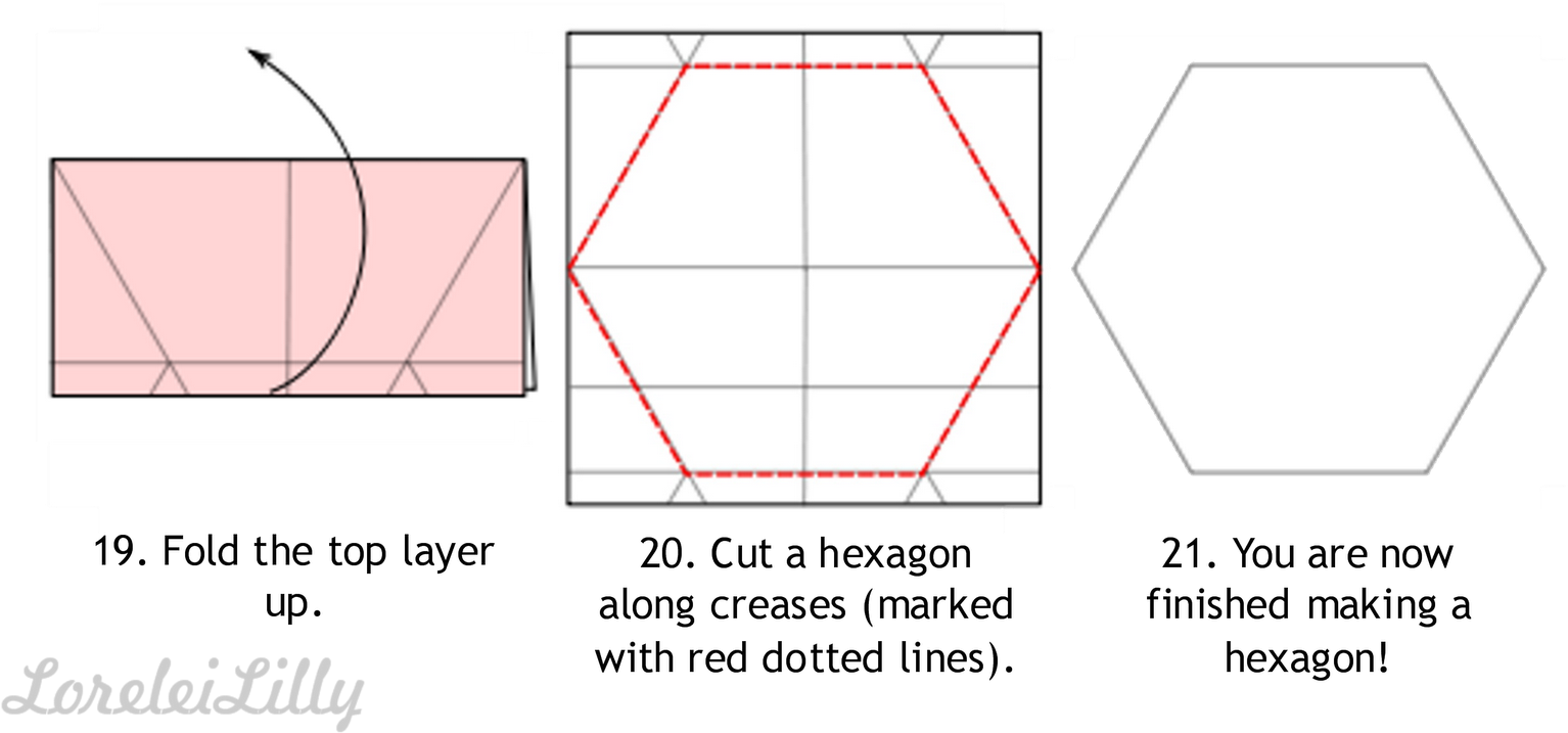 Hexagon Templates To Print Out 109462 - Diagram (1600x727), Png Download