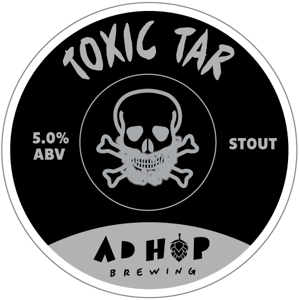 Ad Hop Brewing 🍺 - Skull (600x602), Png Download