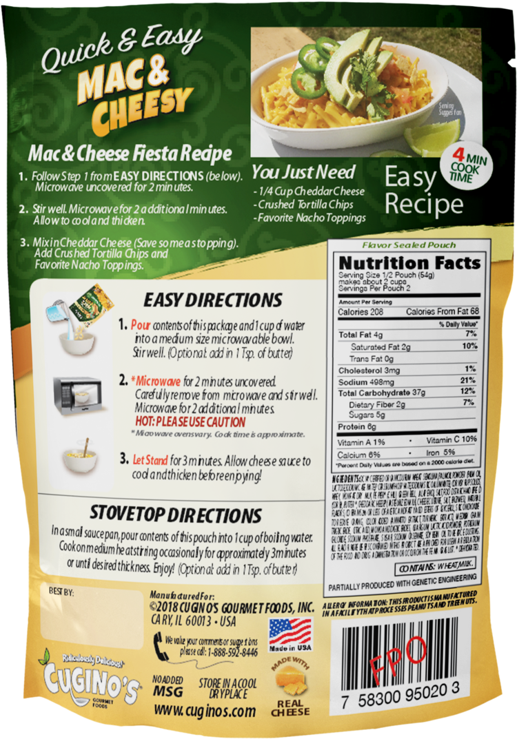 Mac & Cheese Fiesta Recipe - Pepperoni (1000x1400), Png Download