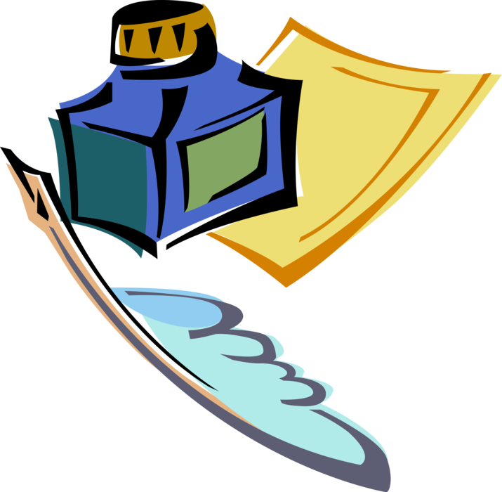 More In Same Style Group - Feather Pen (715x700), Png Download