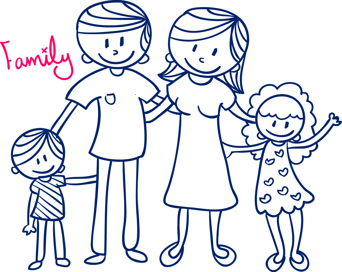 1192 X 948 16 - Transparent Family Sticker (1192x948), Png Download