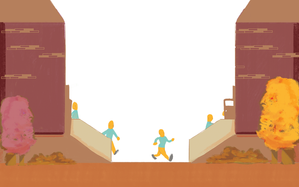 Brick By Brick - Illustration (1000x625), Png Download