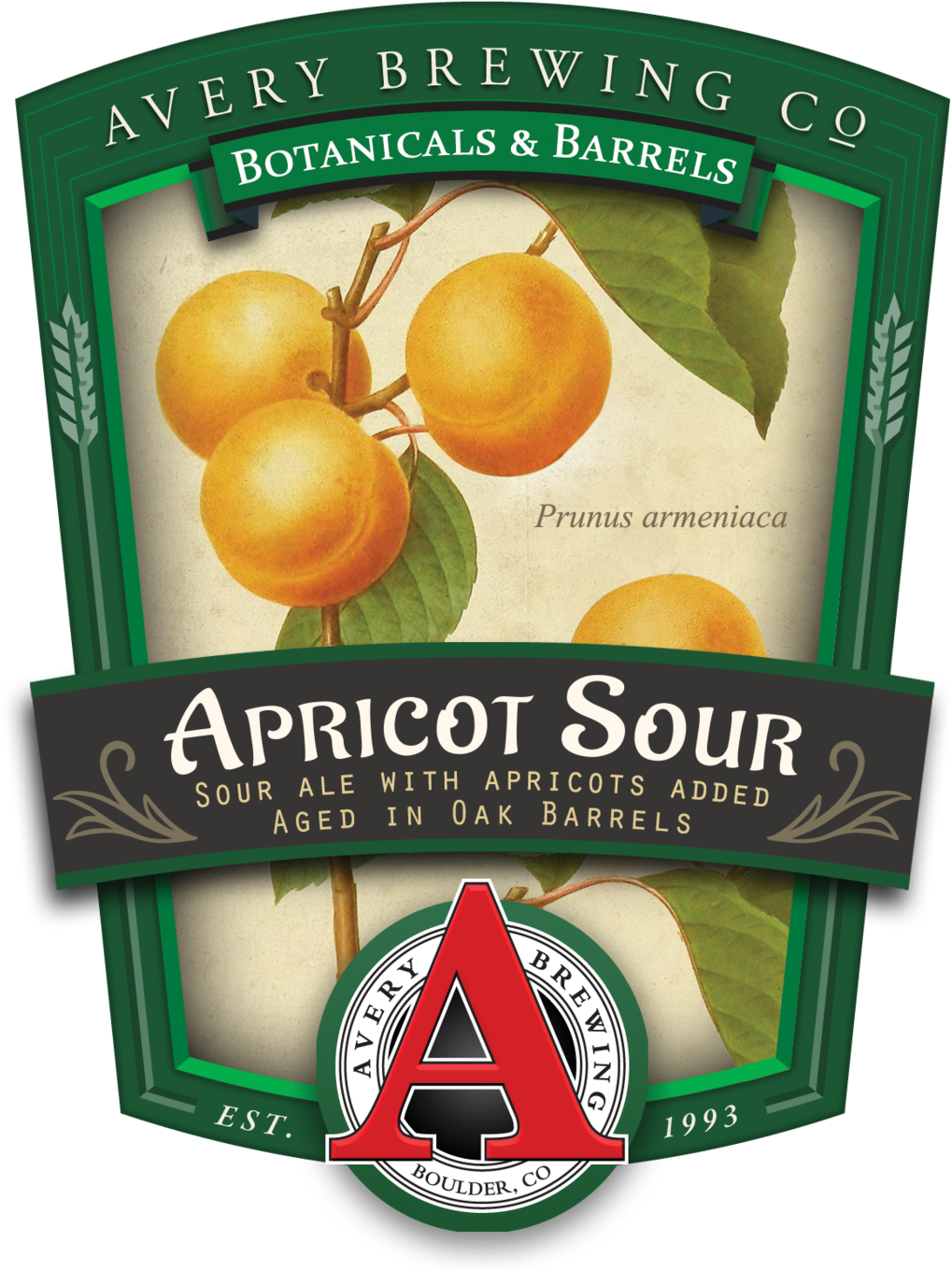 See All Beers - Avery Brewing Apricot Sour (1113x1392), Png Download
