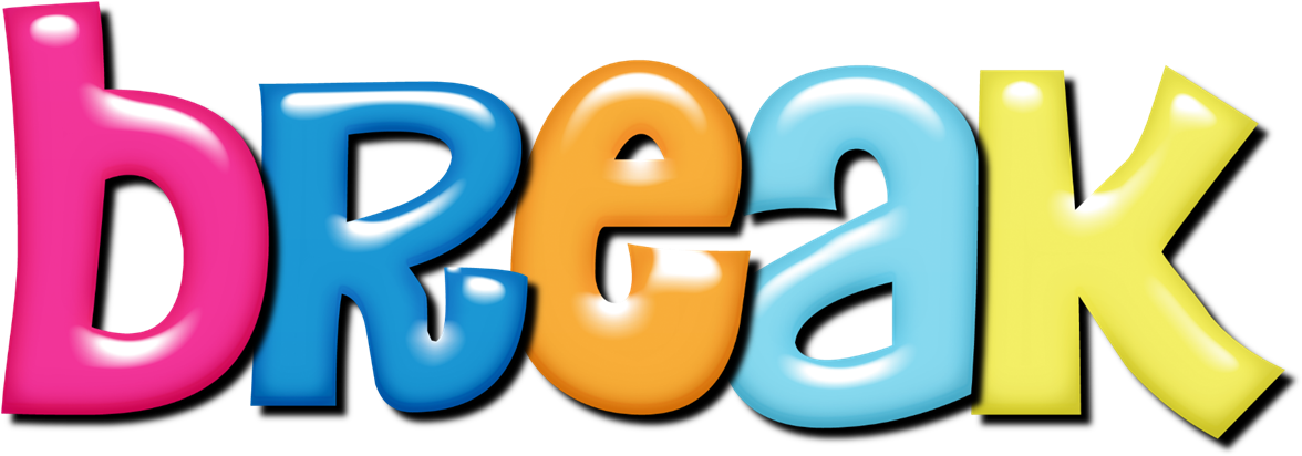 Tgif T Png Image Clipart - Free Clipart On Break (1188x424), Png Download