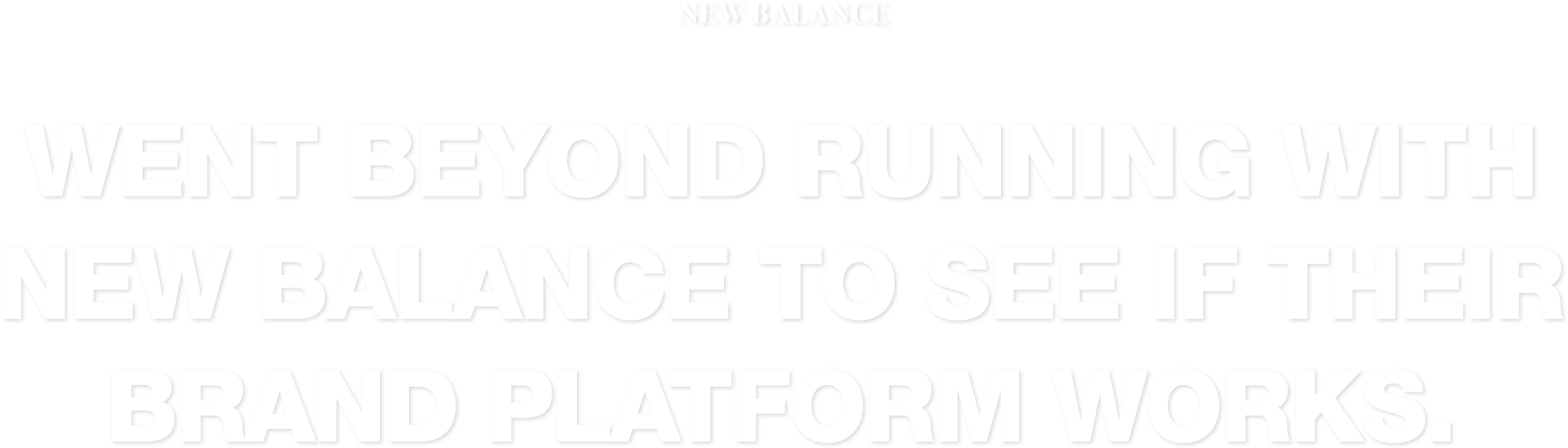 New Balance Set/go Campaign - Keep Calm And Reduce Your Carbon Footprint (2350x780), Png Download