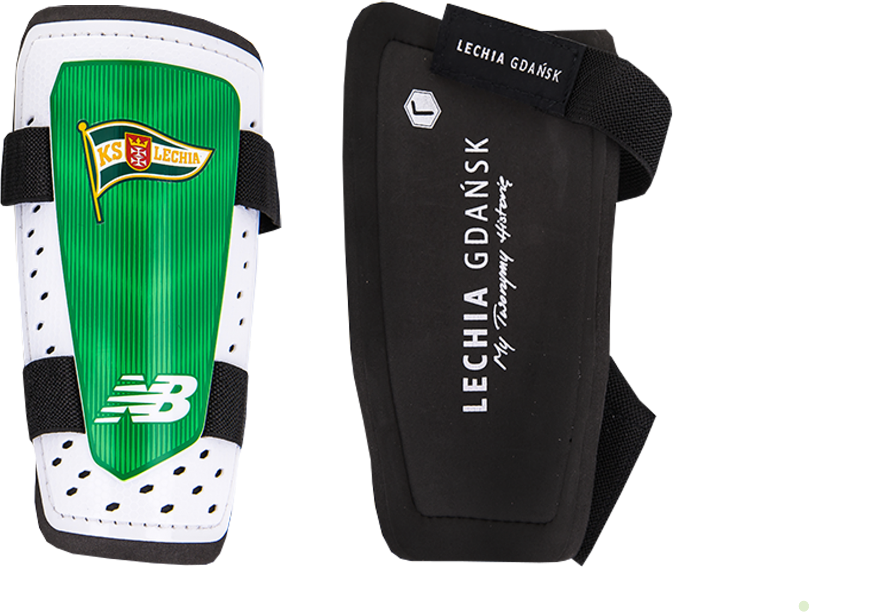 Shin Pads New Balance Lechia Gdańsk Gdsjvsh7 - New Balance (2128x1416), Png Download