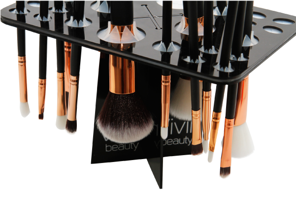 Makeup Brush Drying Stand - Makeup Brushes (600x600), Png Download