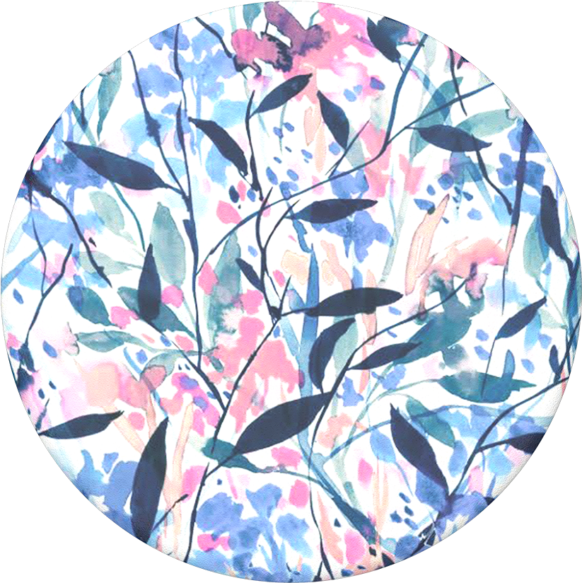 Wandering Wildflowers, Popsockets - Wandering Wildflowers Popsocket (1000x1000), Png Download