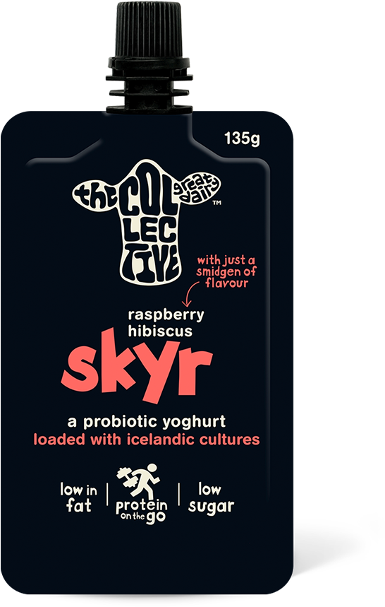 Raspberry Hibiscus Skyr Pouch - Bottle (1122x886), Png Download