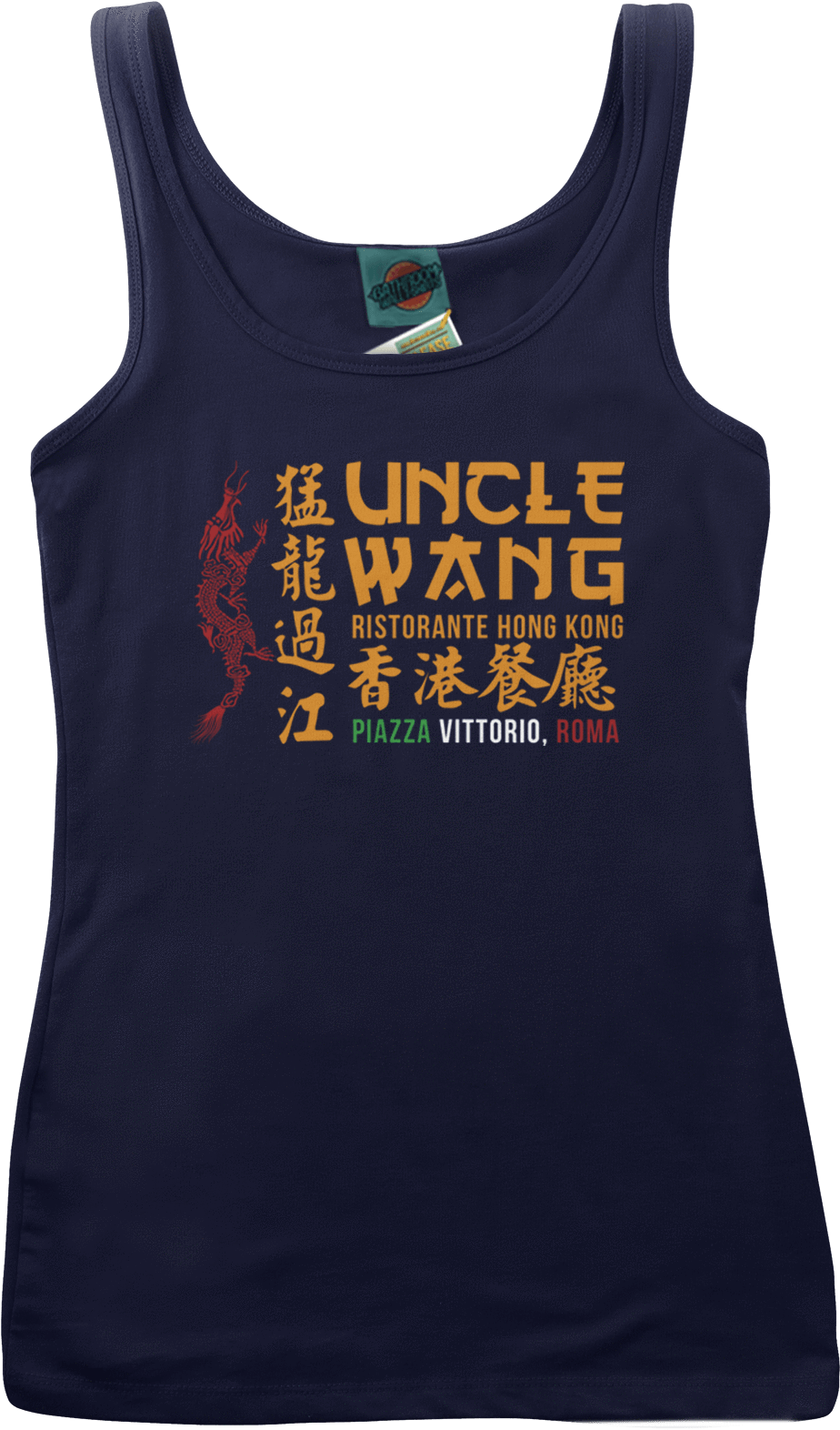 Way Of The Dragon Inspired Bruce Lee T-shirt - Active Tank (1000x1625), Png Download