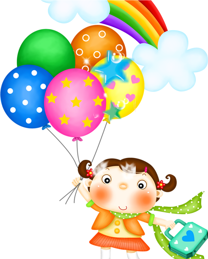 Balloon Clipart Message - Text Happy Childrens Day Png (1000x1000), Png Download