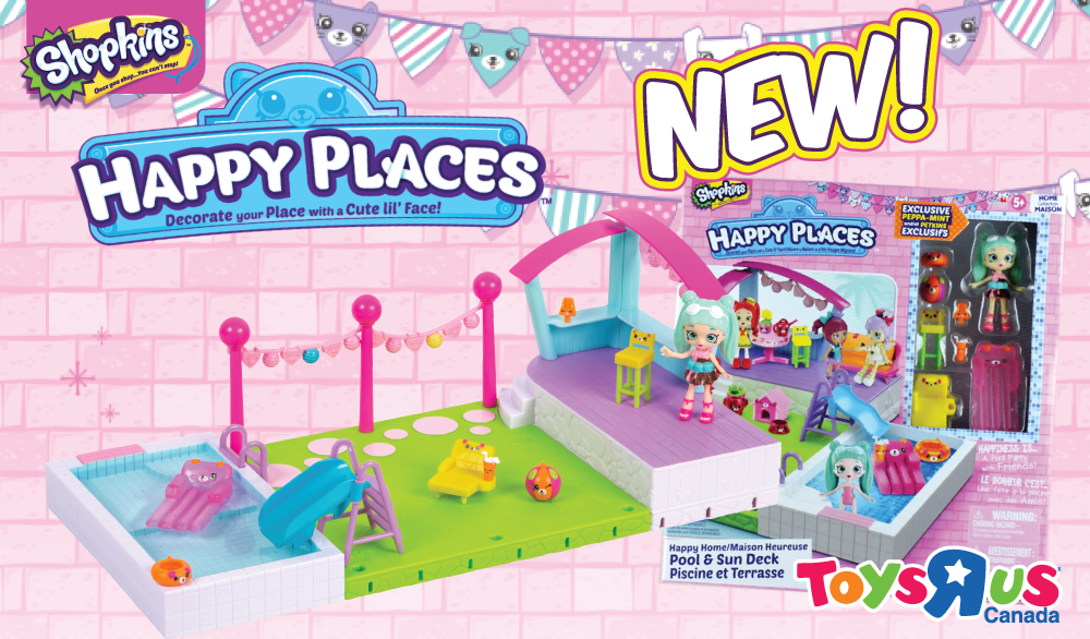Post Navigation - Shopkins Happy Places Pool And Sun Deck (1000x586), Png Download