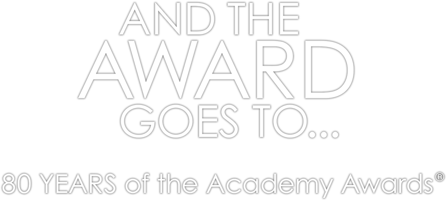 80 Years Of The Academy Awards® Celebrate The Crowning - Calligraphy (960x540), Png Download