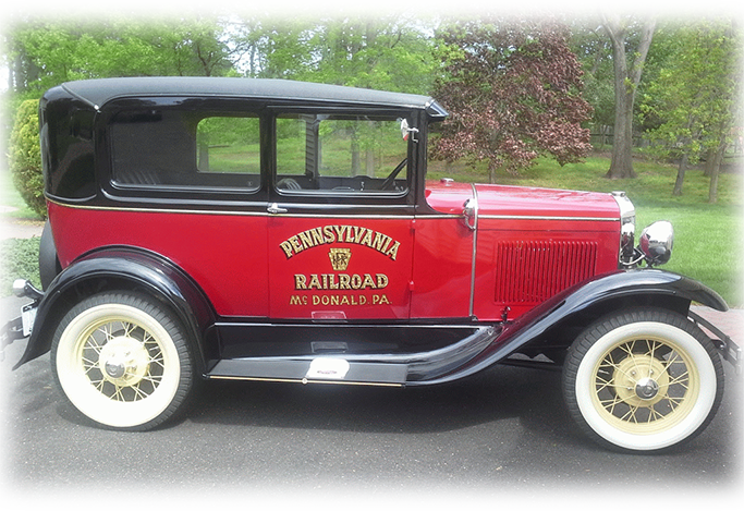 1931 Ford A Pa Rr Png - Antique Car (683x469), Png Download