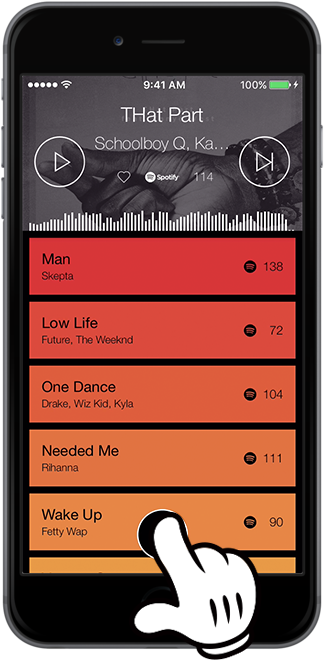 Pyro Can Play Music From Both Your Itunes And Premium - Smartphone (460x740), Png Download