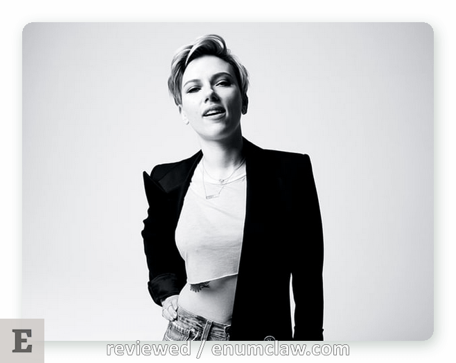 Scarlett Johansson Oscar 2017 (658x524), Png Download