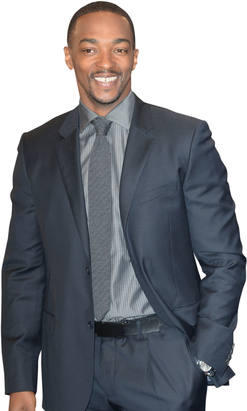 Anthony Mackie On Captain America, Spandex, And Crashing - Anthony Mackie Png (1420x946), Png Download