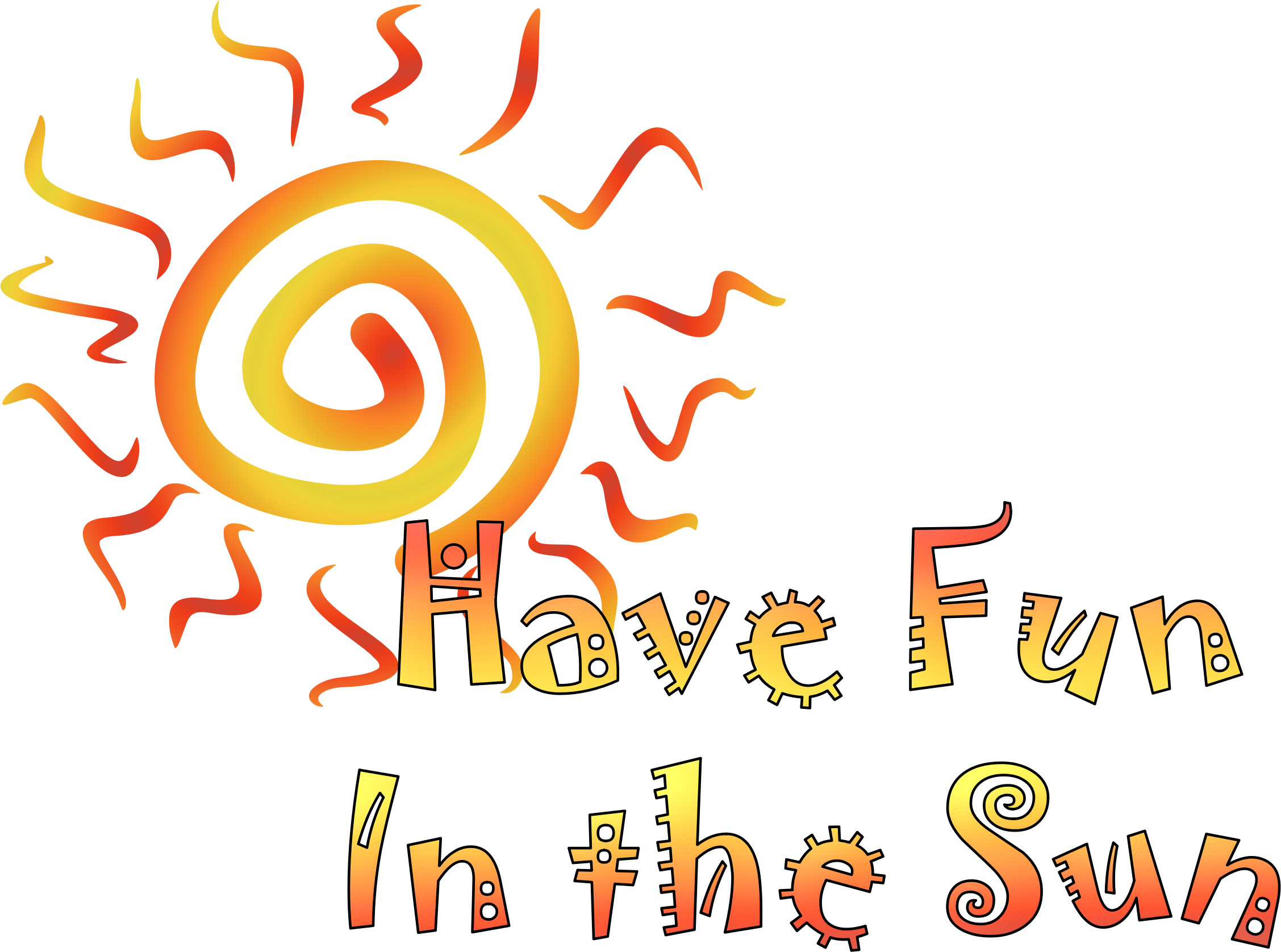 Fun In The Sun Png Freeuse Stock (2255x1676), Png Download