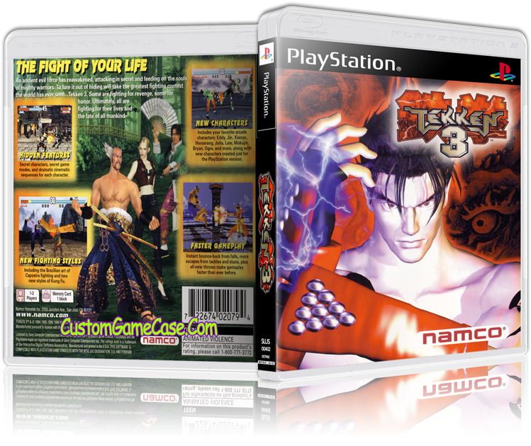 Sony Playstation 1 Psx Ps1 - Tekken 3 (800x631), Png Download