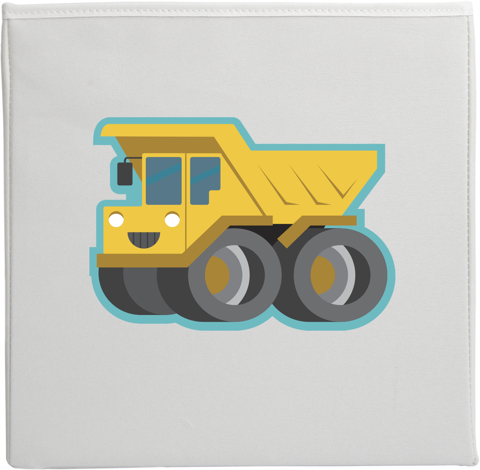 Dump Truck Storage Bin - Bulldozer (2160x2160), Png Download