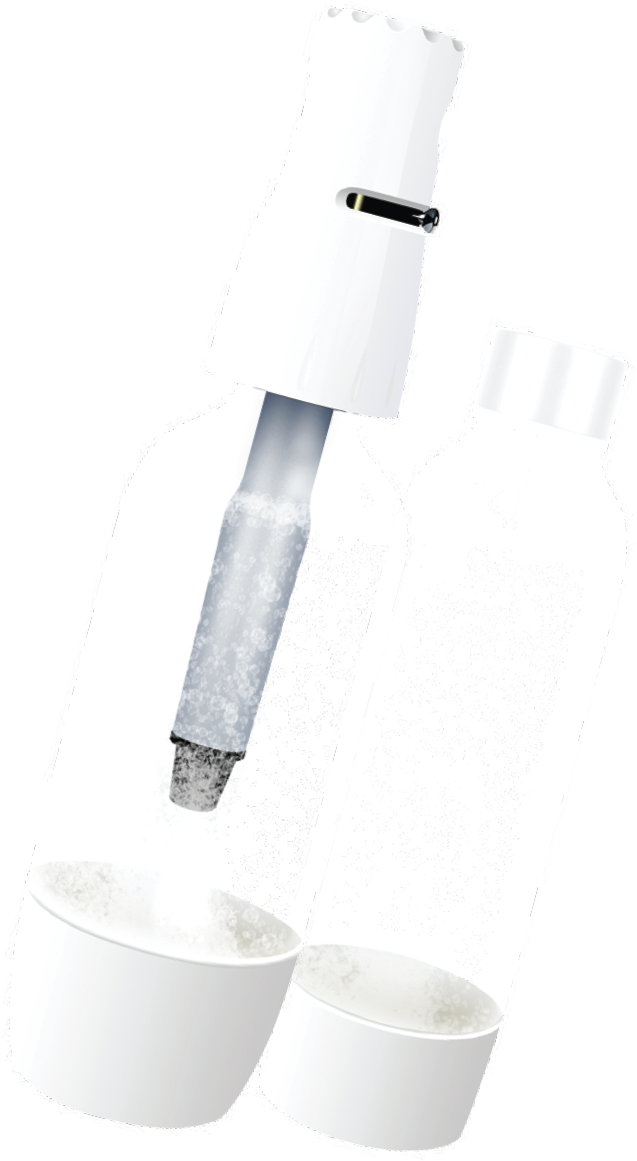 Sparkling Soda - Glass Bottle (800x1212), Png Download