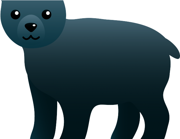 Black Bear Clipart Baylor Bear - Bear (640x480), Png Download