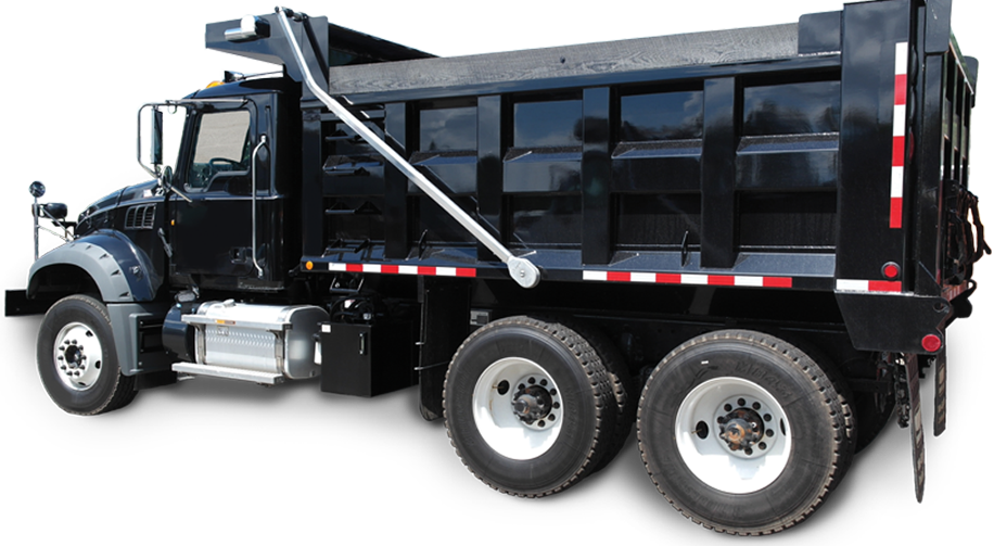 Aero Tarps Lower Aluminum Swing Arm Dump Truck - Aero Dump Truck Tarps (916x503), Png Download