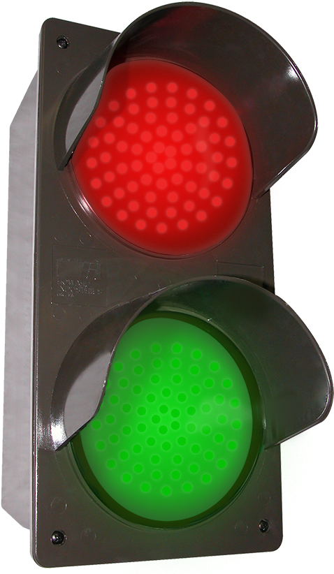 Product - Traffic Signal Red Green (500x836), Png Download