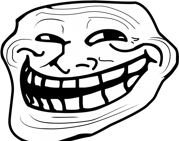 Trollface Clipart Transparent Png - Troll Face Laugh (640x480), Png Download