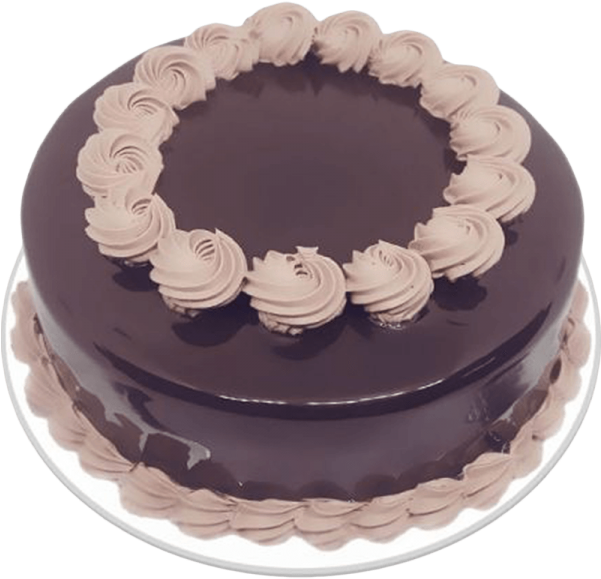 Chocolate Truffle Cake - Happy Diwali 2018 Cake (600x600), Png Download