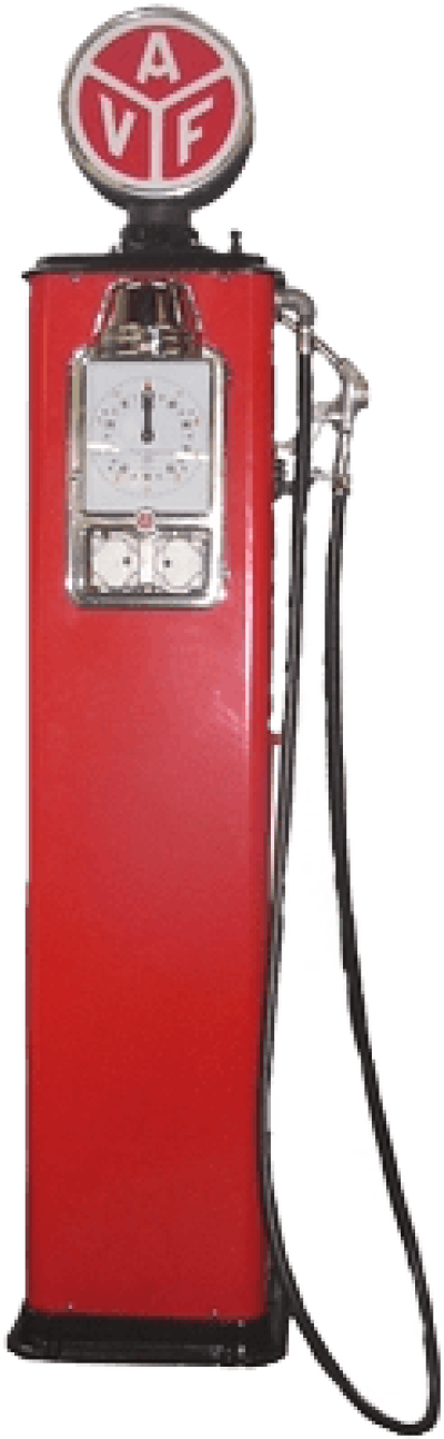 Vaf Petrol Pump - Gas Pump (400x1294), Png Download