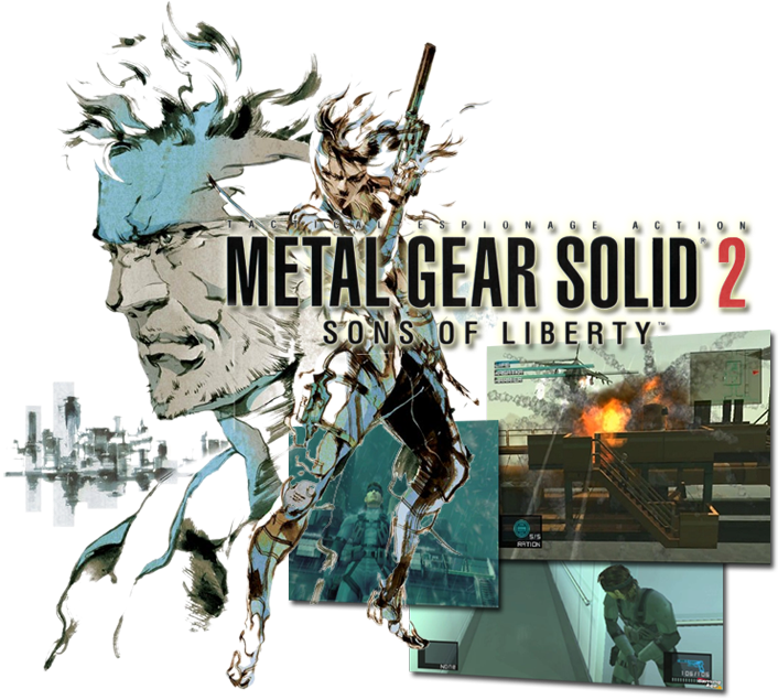 Metal Gear Solid - Metal Gear Solid 2 (740x635), Png Download