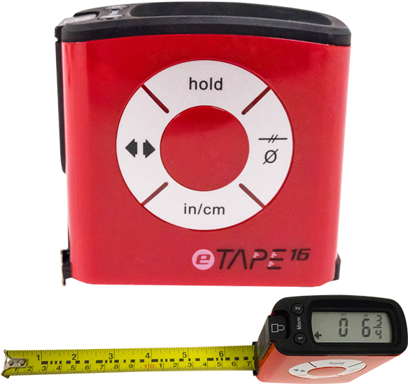 Digital Tape Measure - Tape Measure (600x600), Png Download