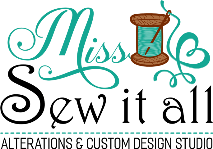 Miss Sew It All - Calligraphy (759x759), Png Download