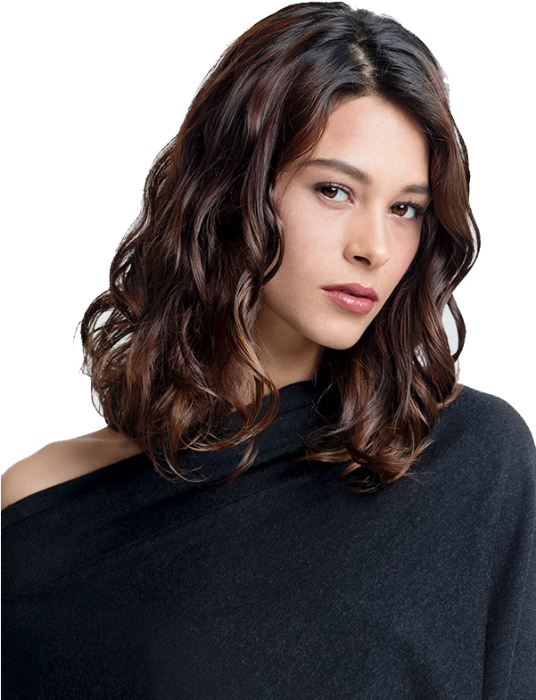 Brunette Model Images - Brunette Hair Model Png (600x800), Png Download